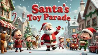 Santa&rsquo;s Toy Parade 🎅🎁 | Fun Kids Christmas Song | Toys, Elves & Holiday Parade | KidsLearn Rhymes
