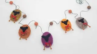 Liongate Farm Live Sheep Garland Felt Along 2024
