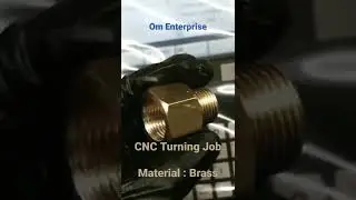 Brass Turning Job with CNC Machining Process