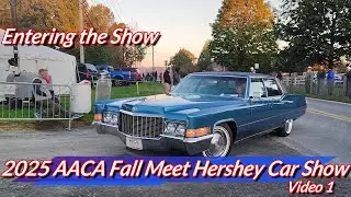 2025 Hershey AACA Fall Meet Entering the Show Video 1