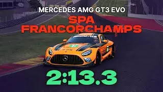 Automobilista 2 | Mercedes AMG GT3 EVO - Spa Francorchamps 2022 | Hotlap
