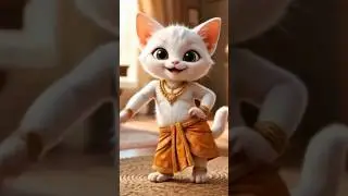 ✨ Cute Cat Dance 😻 || Trending Shorts 2025 🐾#shorts