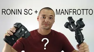 DJI Ronin SC + Płytka ( plate ) Manfrotto 501PL