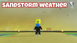 НОВОЕ ОБНОВЛЕНИЕ ПОГОДЫ &laquo;ПЕСЧАНАЯ БУРЯ&raquo; В BUILD A ZOO ROBLOX!!