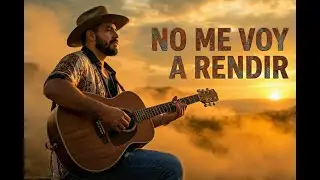 NO ME VOY A RENDIR (Dicen Que Del Suelo No Se Pasa) – Corrido Tumbado Motivacional 2025