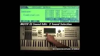 Motif ES Sound Editing 2. Navigation/Sound Selection (Runtime 3:53mins)
