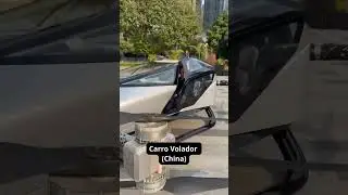 Auto volador. #AutoVolador #MovilidadDelFuturo #Tecnolog&iacute;aChina #Cuadric&oacute;ptero #FlyingCar