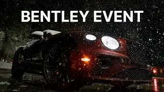 This is what filming an invite-only Bentley event in the Kananaskis Mountains looks like