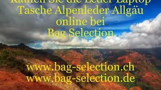 Leder Businesstasche Und Rucksack Kombi F&uuml;r Herren - ► Bag Selection Leder Businesstasche Video