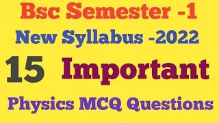 🔴Top 15 Important MCQ on Wave Motion! 2021-22 #wavemotion #wavemotionmcq