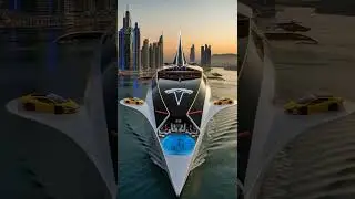 Tesla Luxury Yacht #tesla #luxury #yacht #short #viral