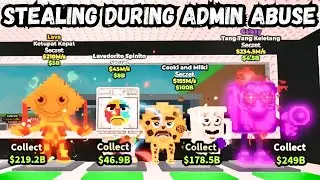 Stealing During Admin Abuse, I had the BEST BRAINROT in my hands | Steal a Brainrot 