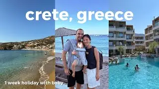 1 WEEK IN CRETE VLOG | Agia Pelagia & Akasha Beach Hotel (Heraklion)