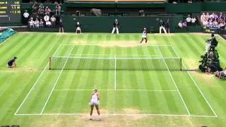 2013 Day 7 Highlights: Serena Williams v Sabine Lisicki
