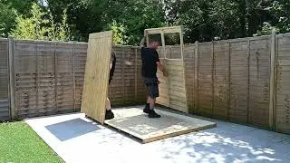 Forest Garden Beckwood Sheds | Place the panels to suit your gardens needs