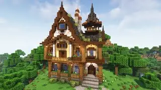 Minecraft | Fantasy Medieval House | Minecraft Tutorial