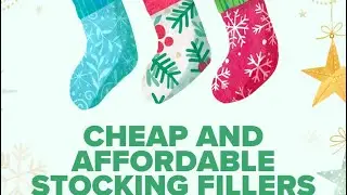 Cheap and affordable stocking filler ideas| Christmas 2023