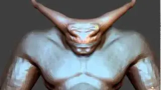 Character sculpt (Bull Skull)