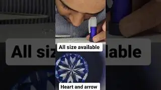 Heart and arrow 1ct Size Lab diamonds our vendor have cut and precisely assorted each diamond
