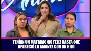 Tenían un matrimonio feliz hasta que apareció la amante con un hijo | Andrea
