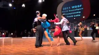 2011 World Youth Latin, Giuseppe Dell'aria & Laura Jottay, Q-Paso Heat 3