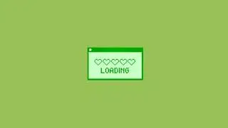 cute green loading screen || aesthetic loading screen || s h n a b ii ♡