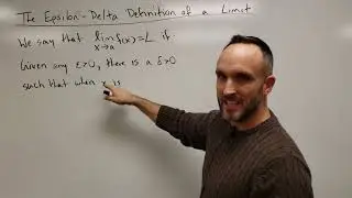 The Epsilon-Delta Definition of a Limit