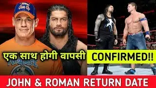 Roman Reigns & John Cena RETURNS Together DATE Confirmed ! WWE TLC 2018 Highlights Match Card