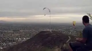 MORE Paragliders on Shaw Butte