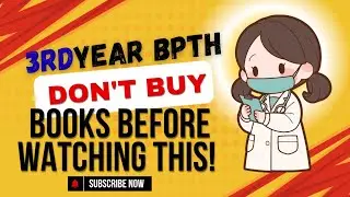 Essential Books for 3rd Year Physiotherapy (BPT) 📚 | Must watch!