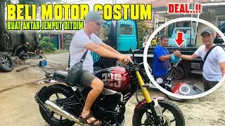 ayah ditdim grebek bengkel motor icus custom, beli motor untuk antar jemput ditdim sekolah