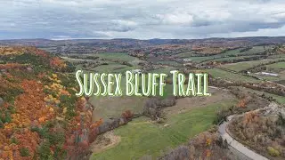 Exploring the Sussex Bluffs in Fall | Drone Footage & Trail Adventure (New Brunswick, Canada)