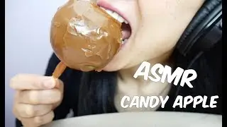 ASMR Caramel Candy Apple (EATING SOUNDS) NO TALKING | SAS-ASMR