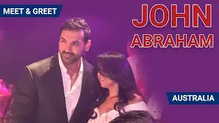John Abraham  Meet & Greet Sydney 2017