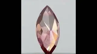 0.10ct | Fancy Intense Purplish Red | Marquise Shape Diamond | SI2 | WBD
