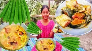 Desi Tarika se banao machli Jhinga ka recipe 😋 ll Desi Gaon ka Delicious machli recipe
