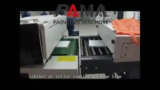 New Wood Board Full Precision Double Roller Coating Machine