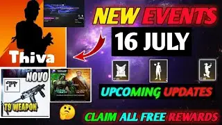 FREE FIRE NEW EVENT | 16 JULY NEW EVENT | FREE FIRE NEW UPDATE | FF NEW EVENT