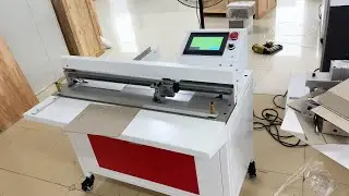 Smart Electric Grooving Machine |Box Slotting Demo#grooving #groovingmachine #slotmachine #slotting