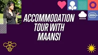 Accommodation tour of The University of Manchester, with student Maansi