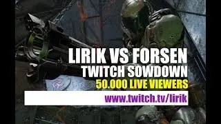 LIRIK vs Forsen Twitch Showdown Quake Champions