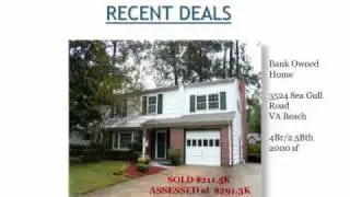 Hampton Roads and Virginia Beach FREE Foreclosures List