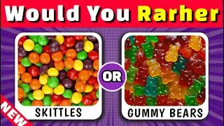 PART 2: Would You Rather…? Sweet Edition 🍰🍬 | QuizArena