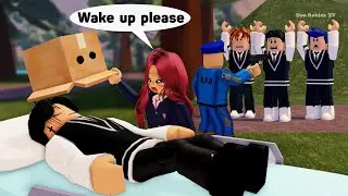 👉 Мальчик не показывает лицо в школе | Эпизод 9 | История Roblox