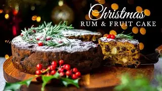 Christmas rum and fruit cake | Indian plum cake | Super moist & rich cake | Easy & detailed recipe