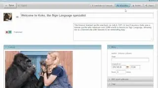 Novius OS Amsterdam - Content sharing