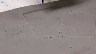 Tangential knife cutting system