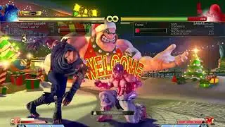 STREET FIGHTER V kage 18 hit combo vskill2 468 damage