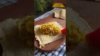 Maggi bread Roll | Easy recipes