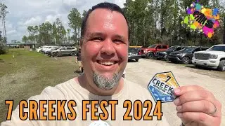 Hiking at the Annual 7 Creeks Fest in Jacksonville Florida with the North Florida Trailblazers!